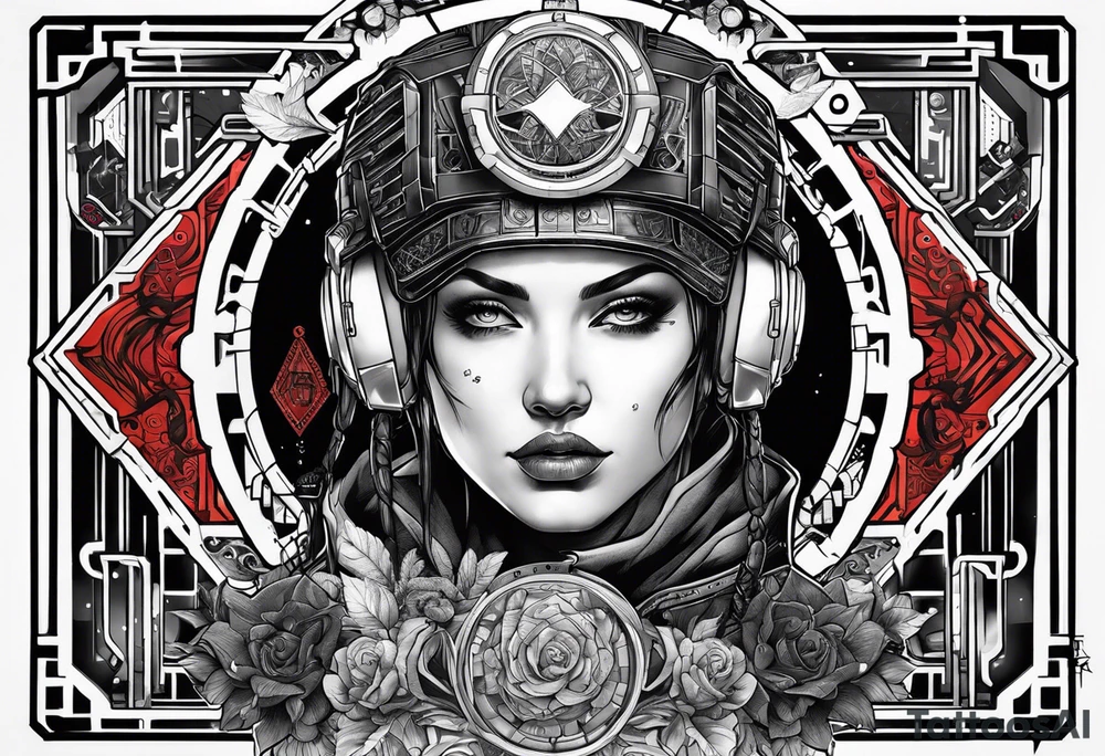 neuromancer tattoo idea