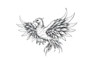 Phoenix tattoo idea