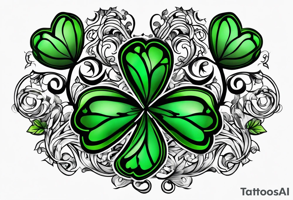 Shamrock KND tattoo idea