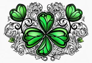 Shamrock KND tattoo idea