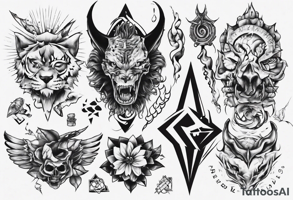 random, anything tattoo idea