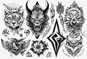 random, anything tattoo idea