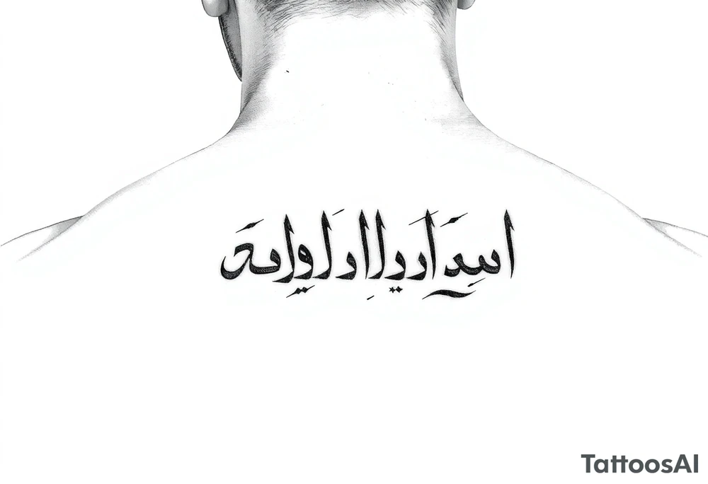 arabic writing: "این نیز بگذرد" tattoo idea