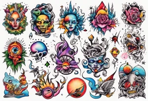 LSD tattoo idea