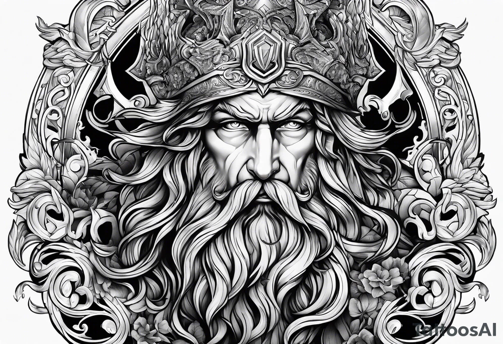 chaos greek god tattoo idea
