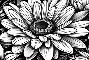 daisy tattoo idea