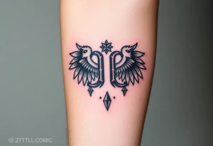 Daniel, Gemini, Memphis tattoo idea