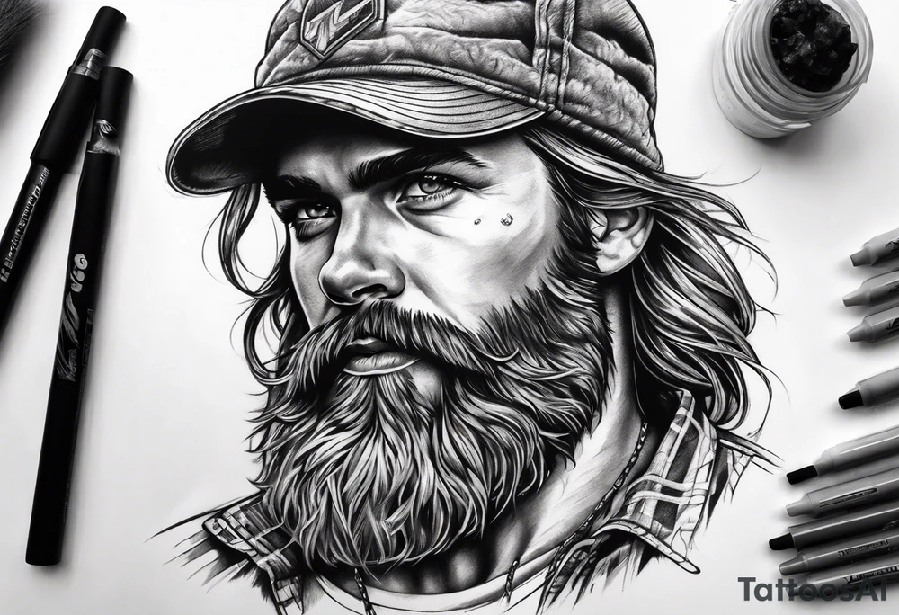 Lumber jack tattoo idea