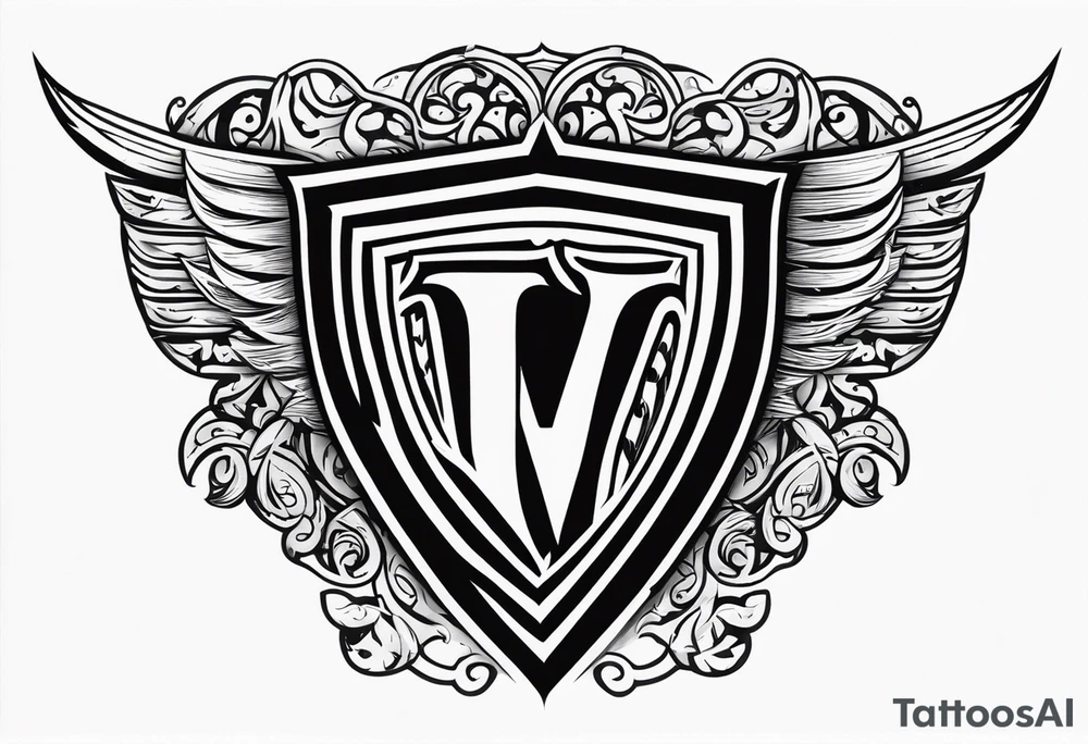 Victory or valhalla shield tattoo idea