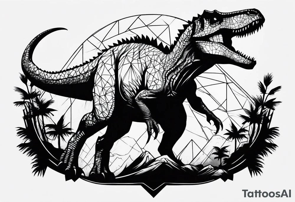Excision Dinosaur Tattoo tattoo idea