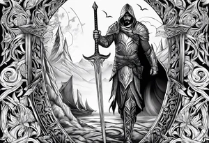 sword of arundil tattoo idea