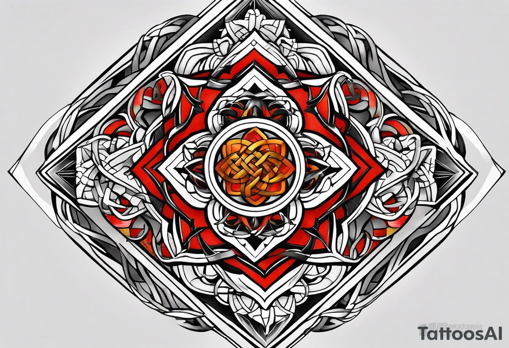 dara knot shoulder tattoo tattoo idea