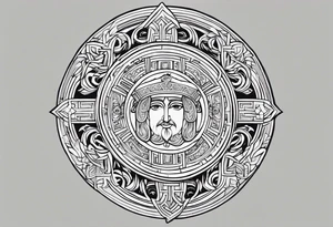 greek orthodox tattoo idea