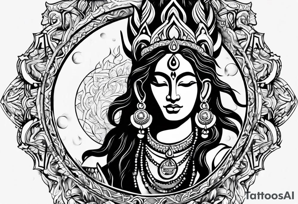 Lord shiva slokh tattoo idea