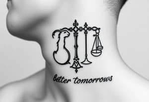 aries and libra
against the odds 
in love
better tomorrows tattoo idea