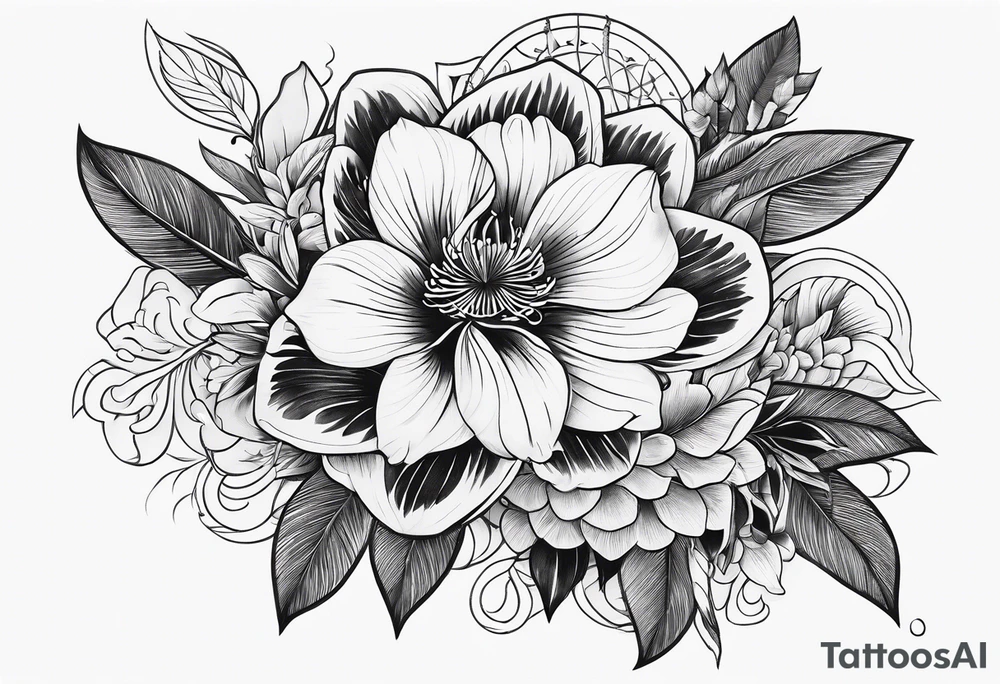 Vietnamese traditional tattoo idea