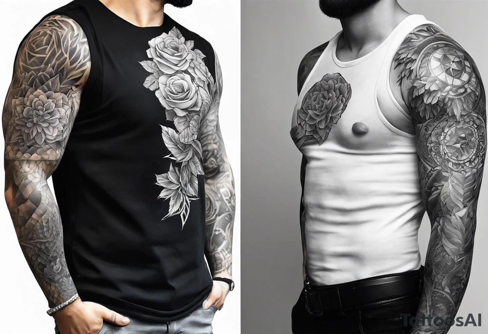 Sleeve tattoo idea