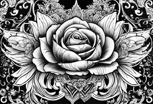 Cœur brisé tattoo idea