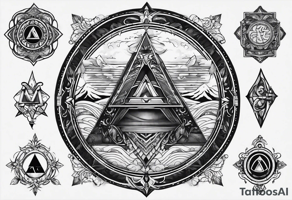 delta symbol tattoo idea