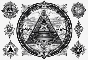 delta symbol tattoo idea