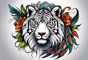 Alpha group of animals tattoo idea