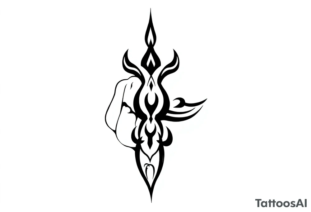 finger tattoo on the finger tattoo idea
