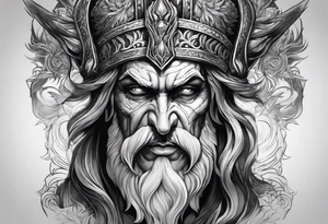 hades the god of death tattoo idea