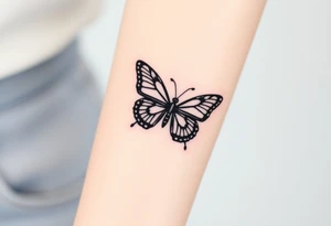 Butterfly family tattoo idea