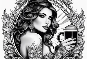 GULF SIDE COFFEE CO tattoo idea