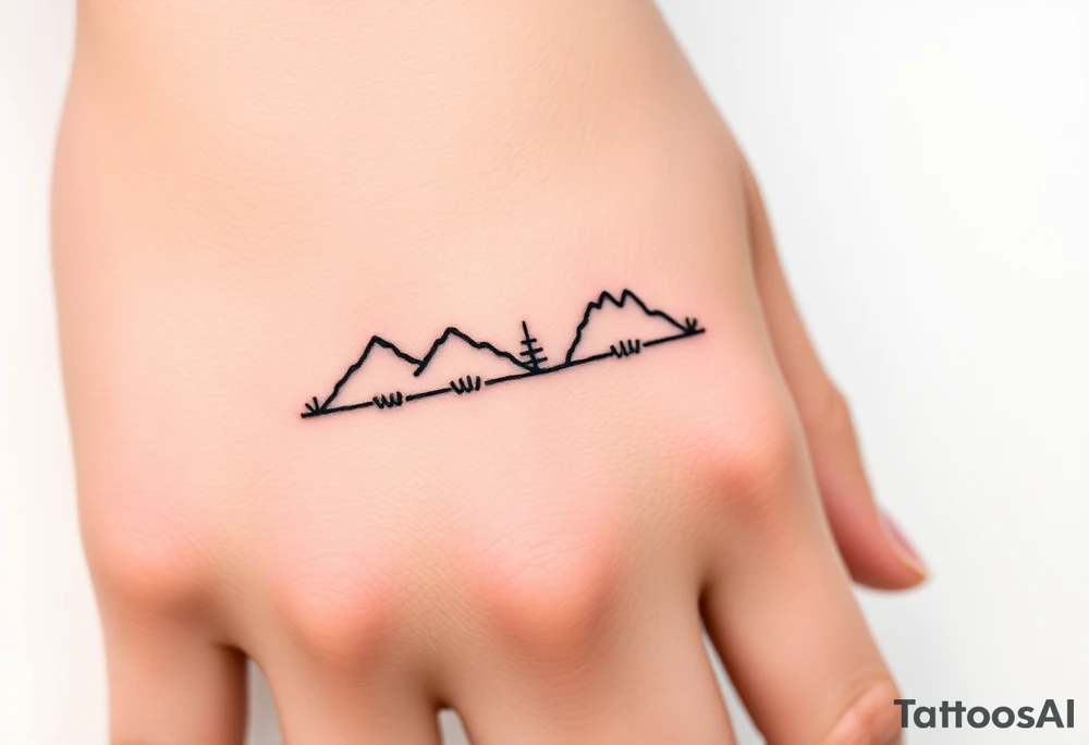 Simple nature or Norse themed tattoo idea