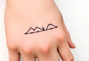 Simple nature or Norse themed tattoo idea