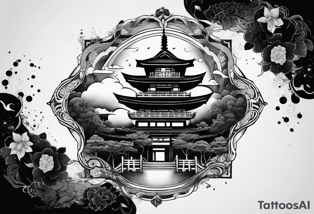 i want a japanese text that says unrivaled in the heavens tattoo idea