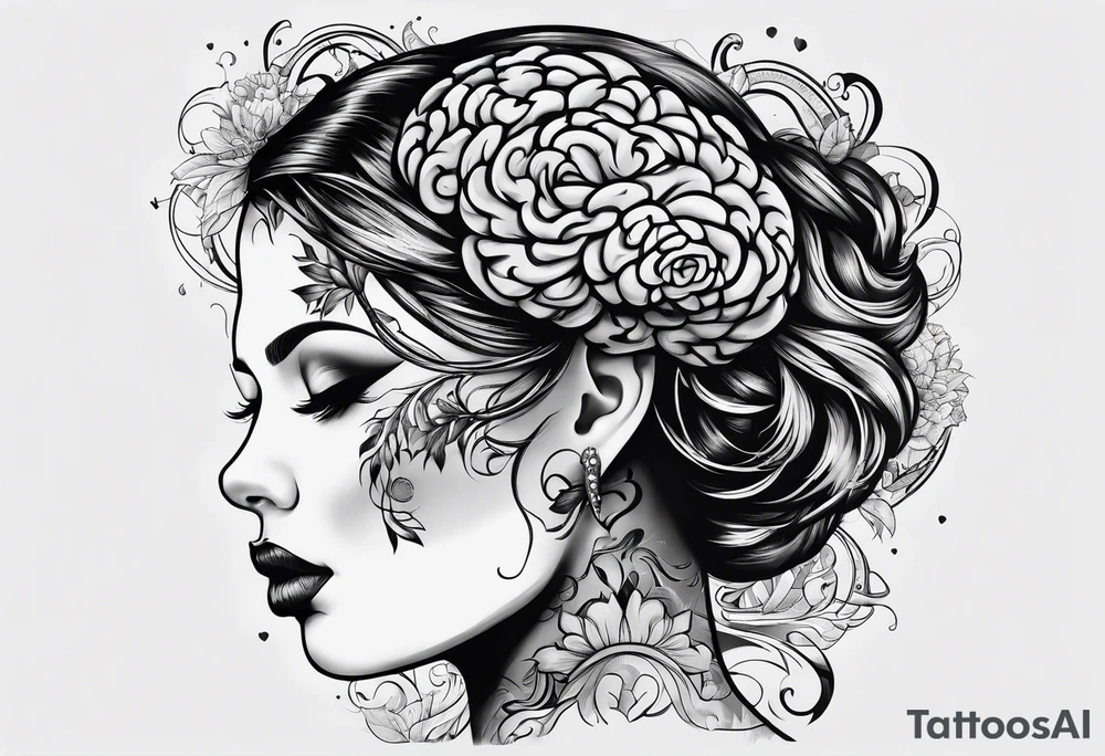 brain tattoo idea