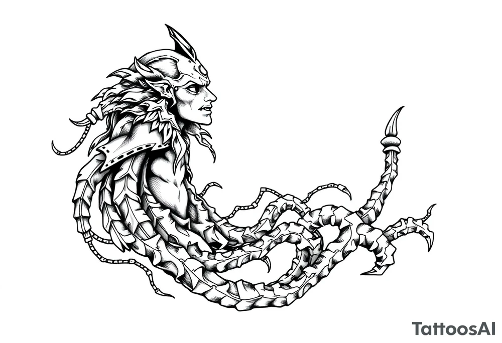 Atlantis tattoo idea