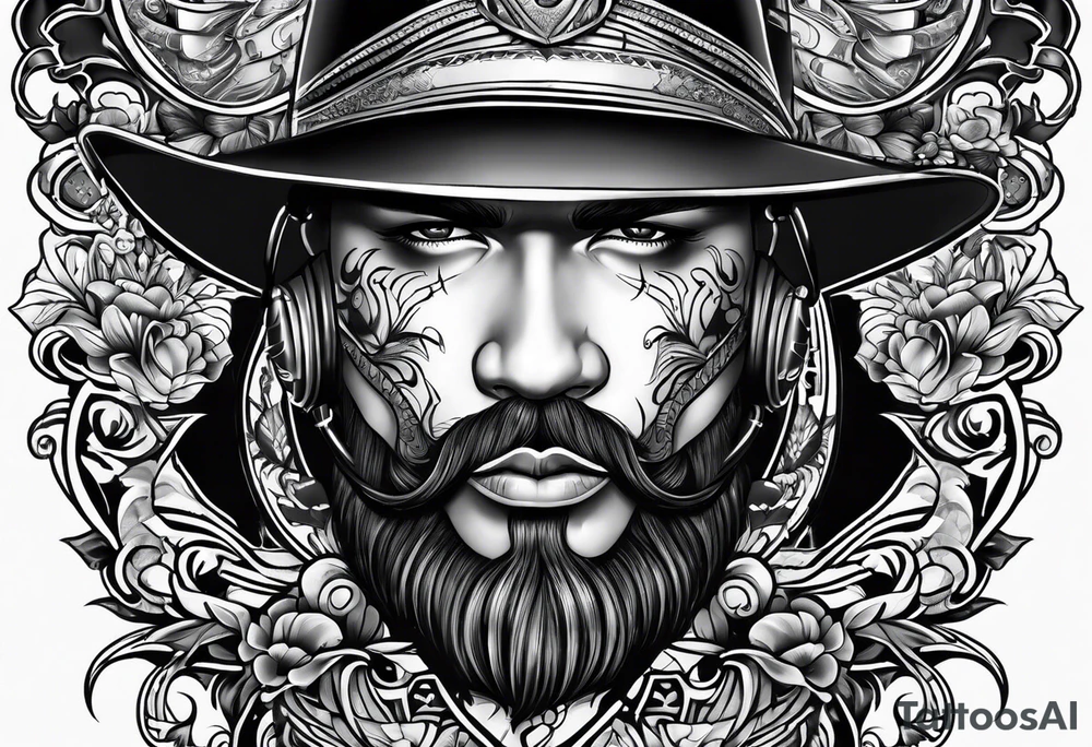 Gangster chicano tattoo idea