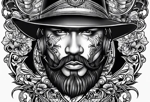 Gangster chicano tattoo idea