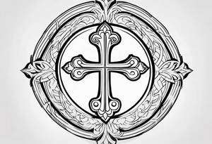 Faith Cross tattoo idea