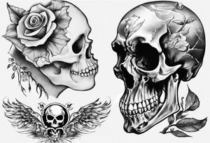 random, anything, no skull tattoo idea