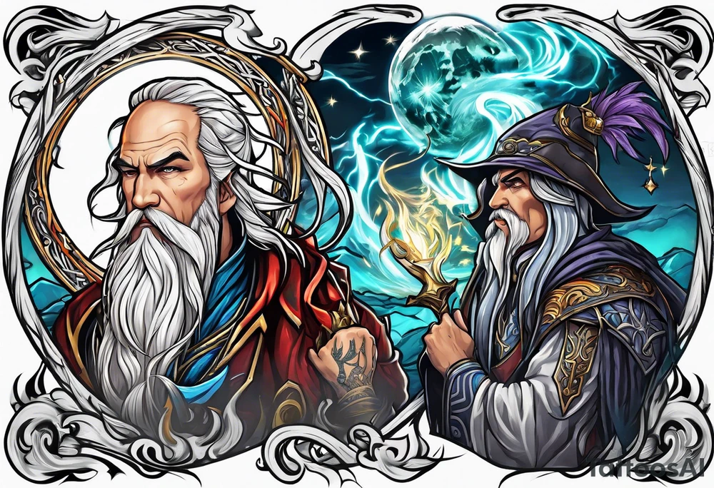 Stormfather mage tattoo idea