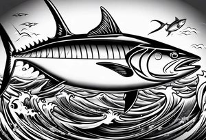 tuna
 Fishing California tattoo idea