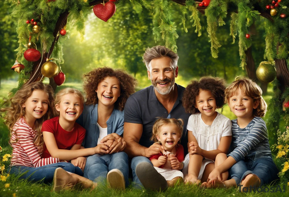 Ein Stammbaum mit den Geburtsdaten deiner Kinder ist eine schöne Möglichkeit, deine Familie zu repräsentieren. Die Schwerte, die das Damoklesschwert und damit potenzielle Angriffe symbolisieren, könnten symbolisieren, dass du bereit bist, deine Familie zu verteidigen. Ein Symbol für Schutz und Stärke könnte beispielsweise ein Schild oder ein Löwe sein, traditionelle Symbole für Stärke und Verteidigung. Um den Tod deiner Mutter zu ehren, könntest du eine kleine versteckte Hommage wie eine Blume oder ein Schmetterling einbauen, die für sie stehen. tattoo idea