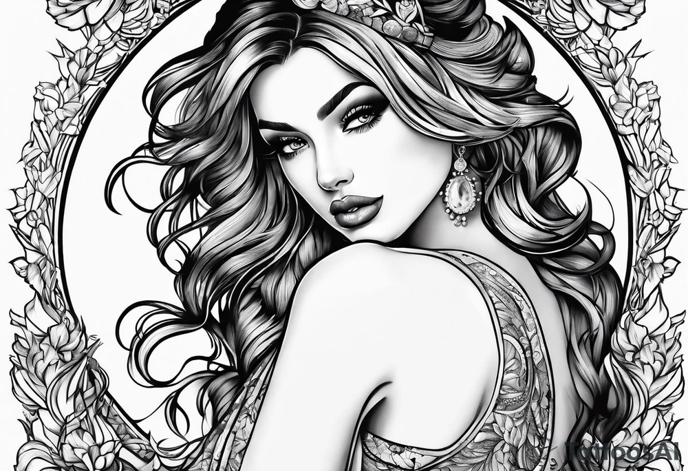 Transgirl creampied tattoo idea