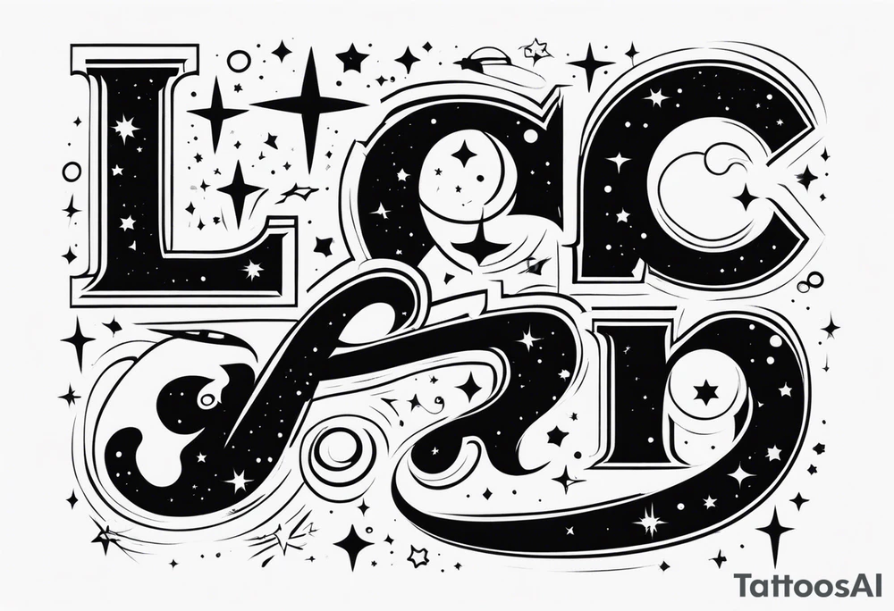 space tattoo idea