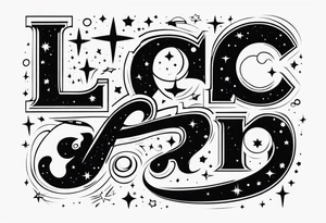 space tattoo idea