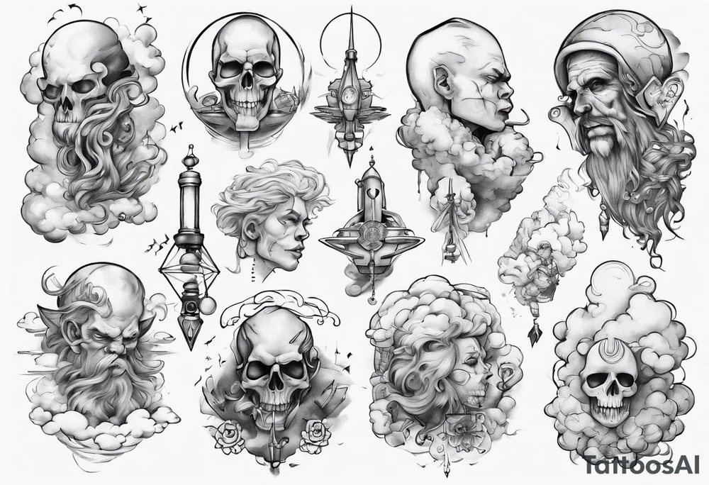 a cloud walker tattoo idea