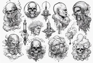 a cloud walker tattoo idea