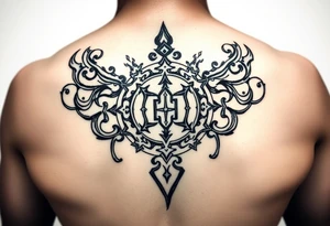 Thai symbols mystical tattoo idea