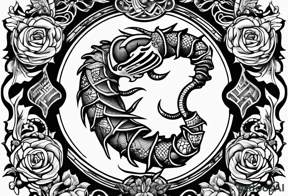 scorpio tattoo idea