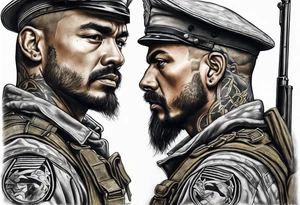 soldier of fortune tattoo idea