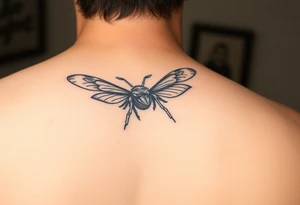 Fierce Hornet flying tattoo idea